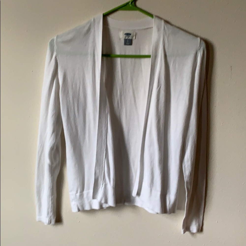 White Cardigan